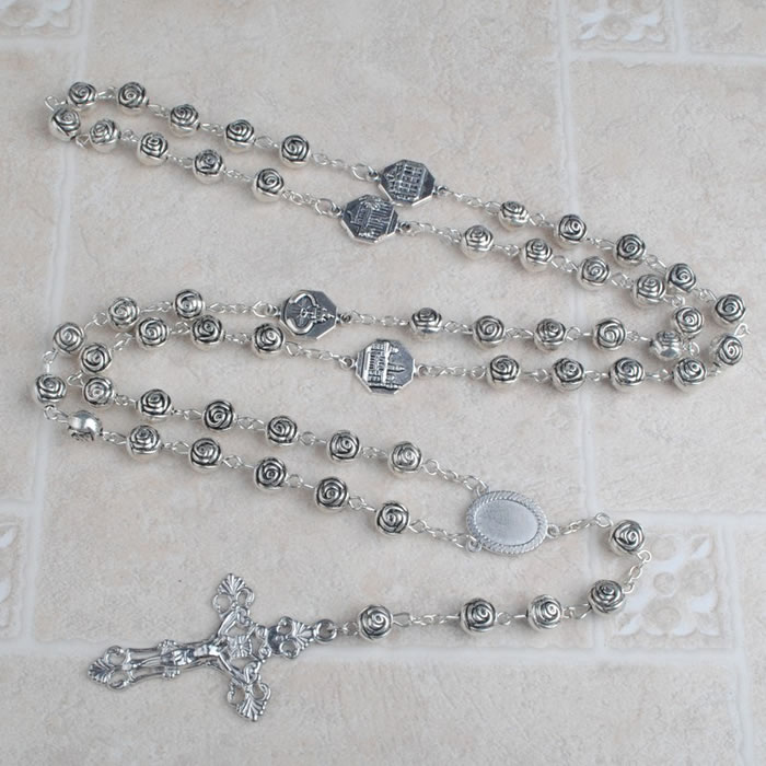Metal beads rosary,metal beads rosary